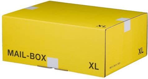 Productafbeelding Smartboxpro Pakket verzenddoos MAIL BOX, maat: XL, geel (46,5 x 34,5 x 18 cm, 1 x)