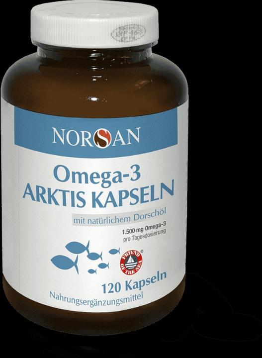 Produktbild Norsan Omega-3 Arktis (120 Stück, Kapseln)