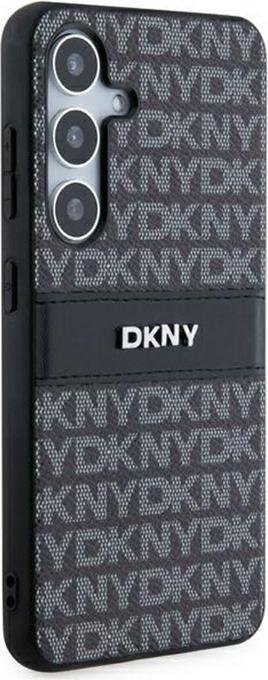 Immagine prodotto DKNY DKHCMPRTHSLK + S926 valigetta rigida in pelle Mono Stripe & Logo in metallo (Samsung Galaxy S24+)
