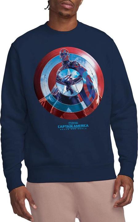 Actual product image Captain America Unisex Adult Sam Wilson Sweatshirt (S)