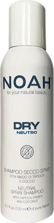 Noah Trockenshampoo Neutral 200ml - Erfrischt dein Haar sofort (200 ml, Trockenshampoo)