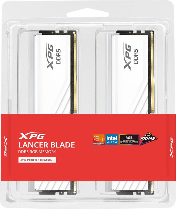 Produktbild Adata XPG Lancer Blade RGB (2 x 16GB, 6000 MHz, DDR5-RAM, U-DIMM)