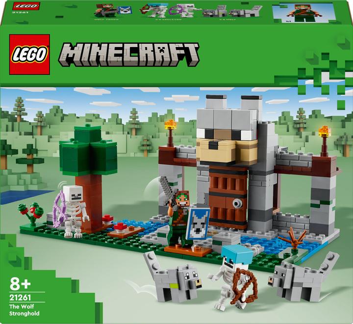 Produktbild LEGO Die Wolfsfestung (21261, LEGO Minecraft)