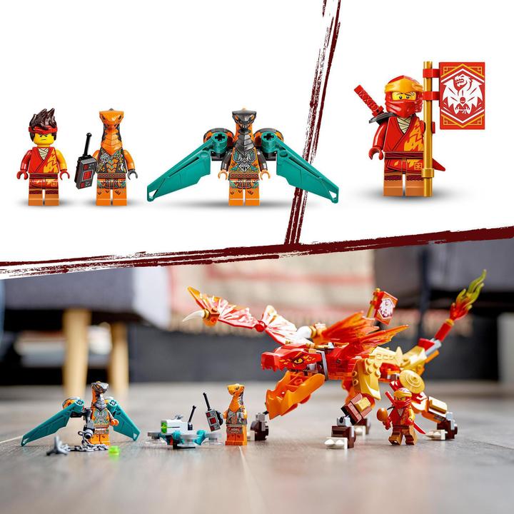 Produktbild LEGO Kais Feuerdrache EVO (71762, LEGO Ninjago)