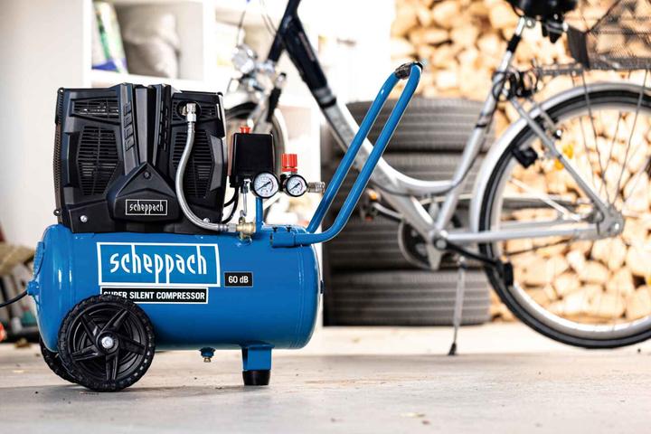 Actual product image Scheppach HC25si compressor (8 bar, 24 l)