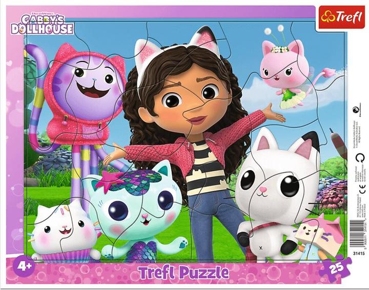 Image du produit Trefl Puzzle 25 éléments de cadre rencontrer Gabi (25 pièces)