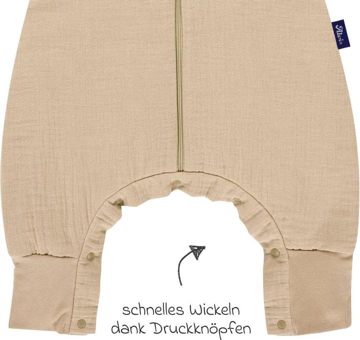 Produktbild Alvi Schlafsäcke Schlafsack mit Füssen Sleep-Overall 4 Season (70 cm)