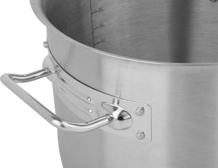 Produktbild Yato HOHER BECHER MIT EDELSTAHLDECKEL, 25X25 12L (25 cm, Kochtopf, Edelstahl)