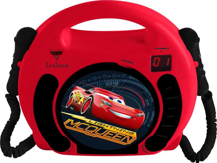 Produktbild Lexibook CD-Player mit Mikrofone Disney Cars
