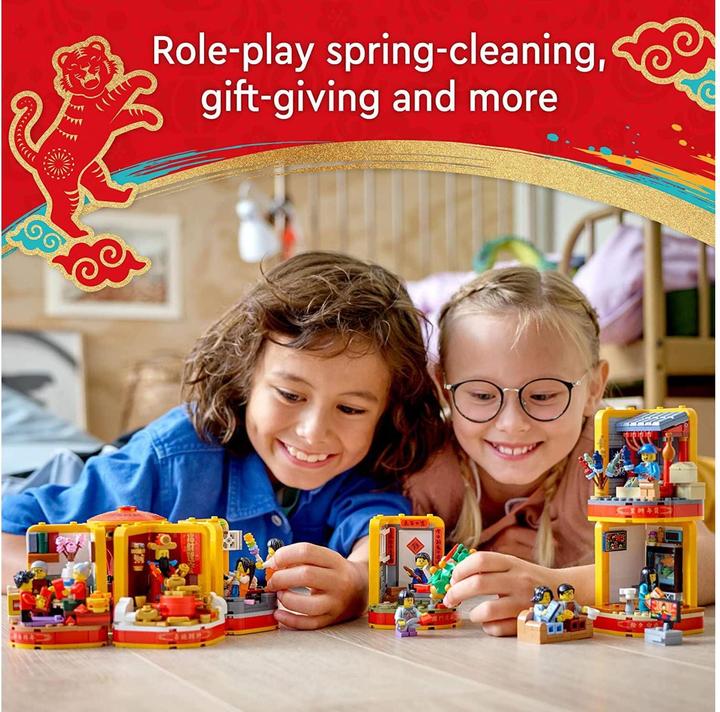 Actual product image LEGO Lunar New Year Traditions (80108, LEGO Rare Sets)