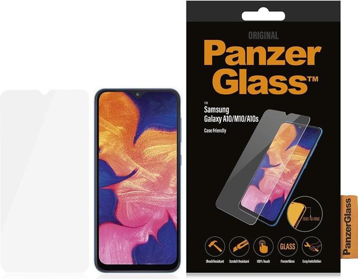Actual product image PanzerGlass 7183 Screen Protector Clear Screen Protector Mobile/Smartphone Samsung 1 piece(s) (1 Piece, Samsung Galaxy A10s, Samsung Galaxy A10, Samsung Galaxy M10)