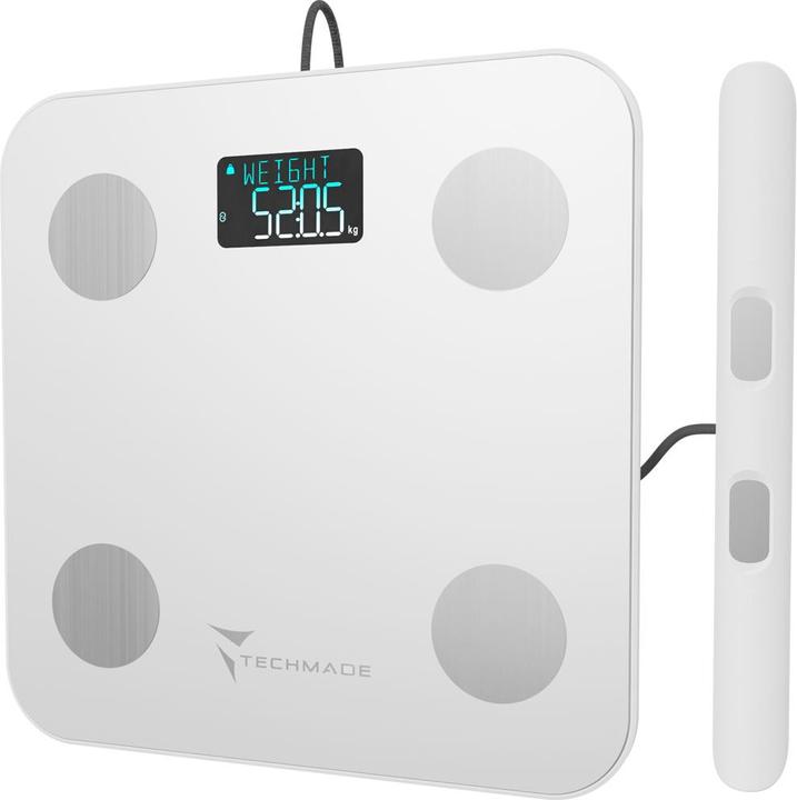 Actual product image Techmade Body Fat Body Weight Scales 180Kg (180 kg)