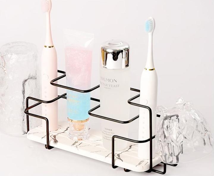 Actual product image Stonea Elona toothbrush holder Coral