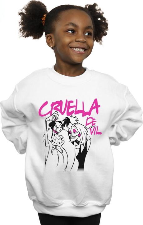 Immagine prodotto Disney Cruella De Vil Collared Felpa Ragazze (116)