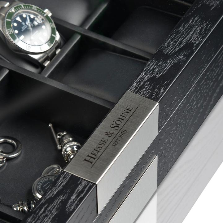 Produktbild Heisse & Söhne Uhrenbox Monteray 8 - Schwarz