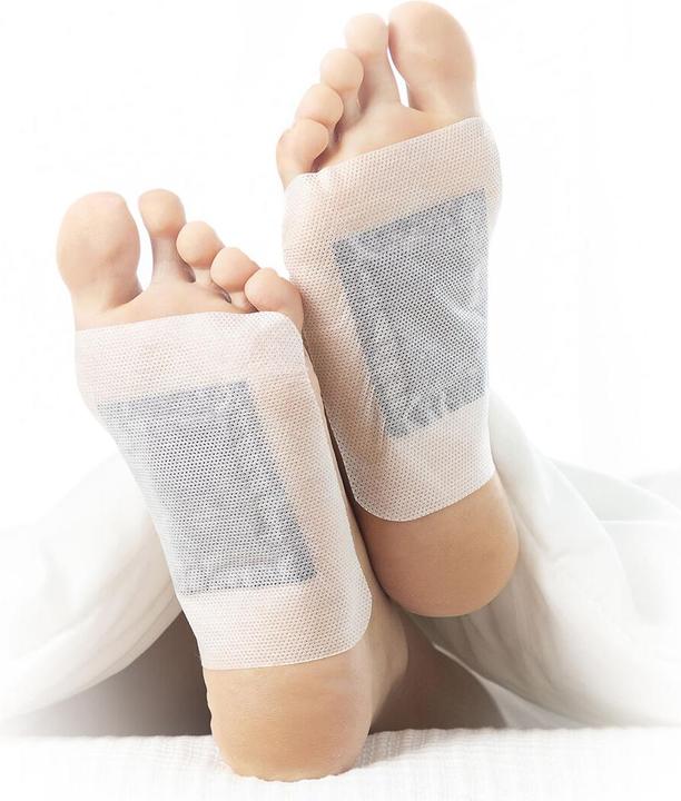 Actual product image InnovaGoods Detox foot plasters Lavender 10 pieces (Foot bath)
