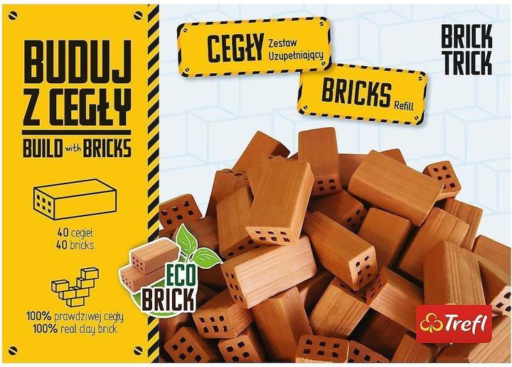Immagine prodotto Trefl Costruire con i mattoni. Set aggiuntivo con 40 mattoni longitudinali
