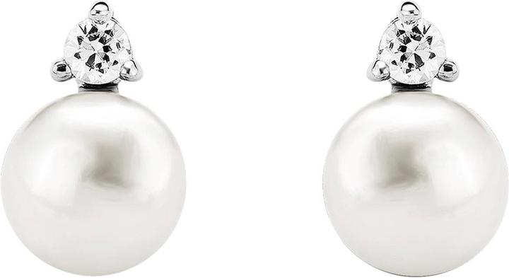 Image du produit Amor Magnifiques clous d'oreilles avec perles d'eau douce de culture en argent sterling 925 (Argent)