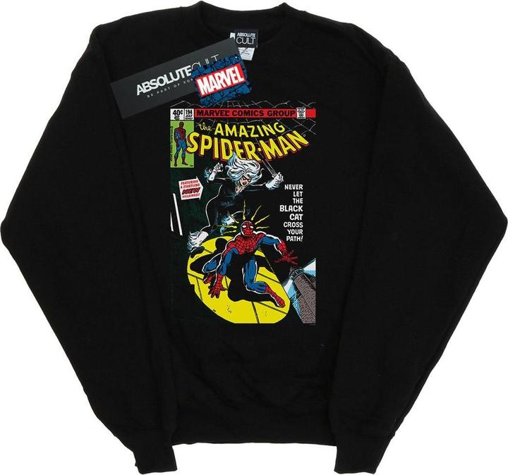 Immagine prodotto Spider-Man Black Cat Cover Felpa Uomo (S)
