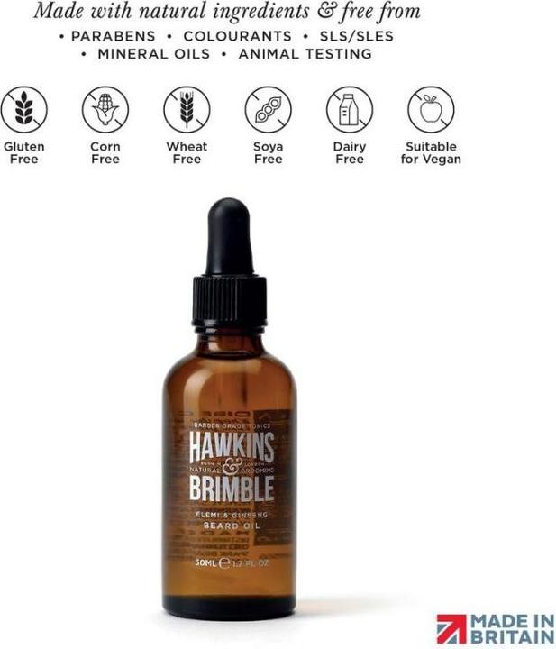 Produktbild Hawkins & Brimble Beard Oil (50 ml)