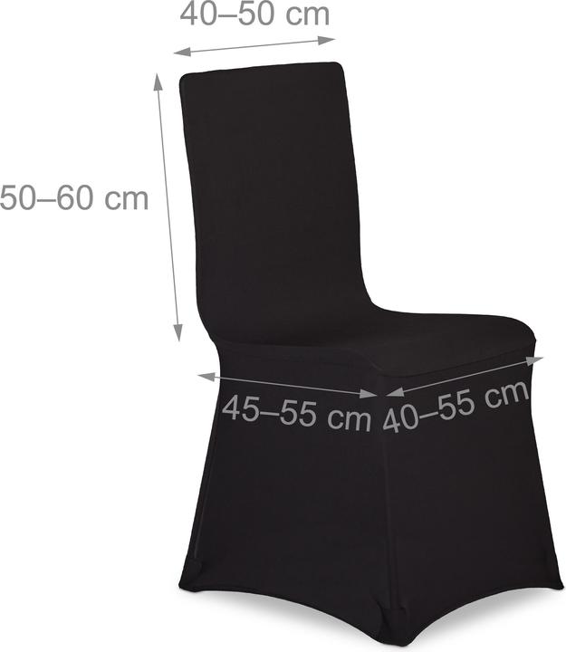 Image du produit Relaxdays Housses-de-chaise