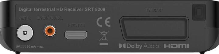 Image du produit Strong DVB-T2 HD, Free-to-Air Reciever, avec fonction PVR (64 Go, DVB-T2, DVB-T, Slot CI)