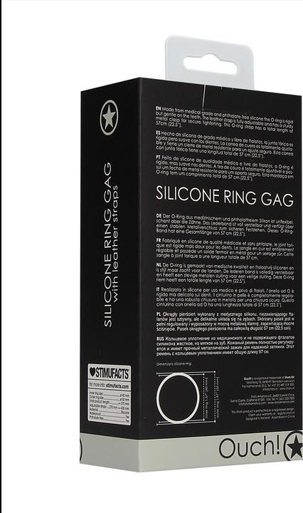 Actual product image Ouch! Silikon Ring Knebel