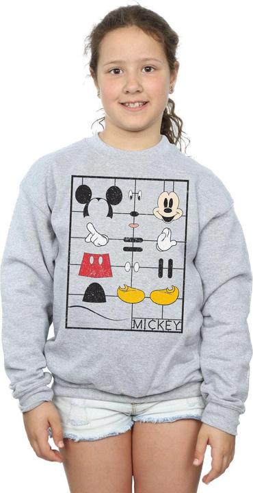 Produktbild Disney Mickey Mouse Construction Kit Sweatshirt Mädchen (140, 146)