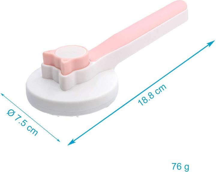 Actual product image Intirilife Cat brush Dog brush self-cleaning (Cat, Dog)
