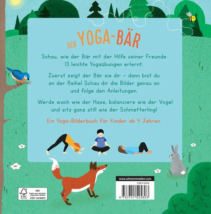 Image du produit Der Yoga-Bär | Entspann dich wie die Tiere im Wald (Allemand, Christiane Kerr, Julia Green, 2021)