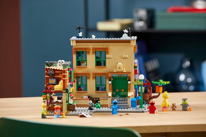 Produktbild LEGO 123 Sesame Street (21324, LEGO Ideas, LEGO Seltene Sets)