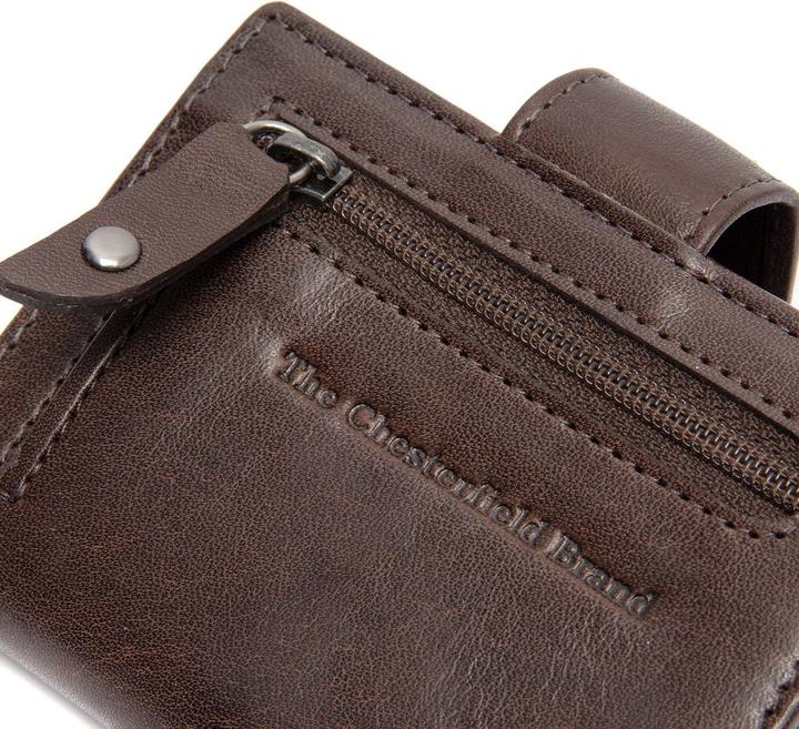 Actual product image The Chesterfield Brand Barrea Geldbörse RFID Schutz Leder 7 cm