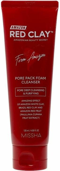 Missha Amazon Red Clay™ (Schaum, 120 ml)