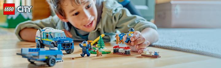 Immagine prodotto LEGO Addestramento mobile per cani poliziotto (60369, LEGO City)