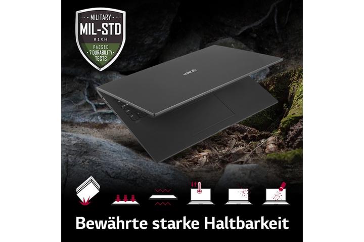 Actual product image LG gram 16 (16", Intel Core i7-1360P, 32 GB, 2000 GB, DE)