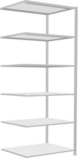 Stecksystem Anbauregal MULTIplus250 mit Kreuzstrebe
