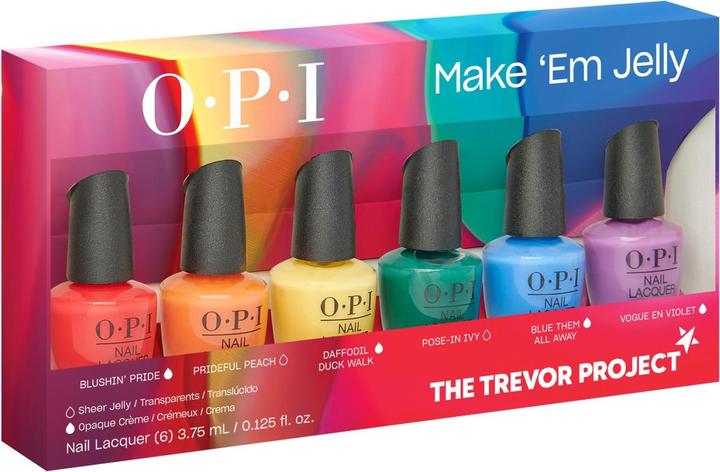 OPI Make 'Em Jelly - 6er Mini Pack