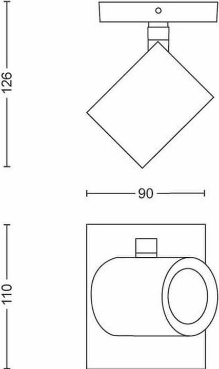 Image du produit Philips Argenta (400 lm, GU10)