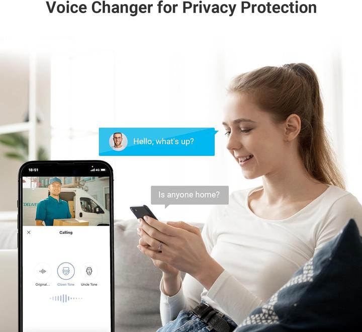 Actual product image EZVIZ Interphone EP3X Pro (Wireless)