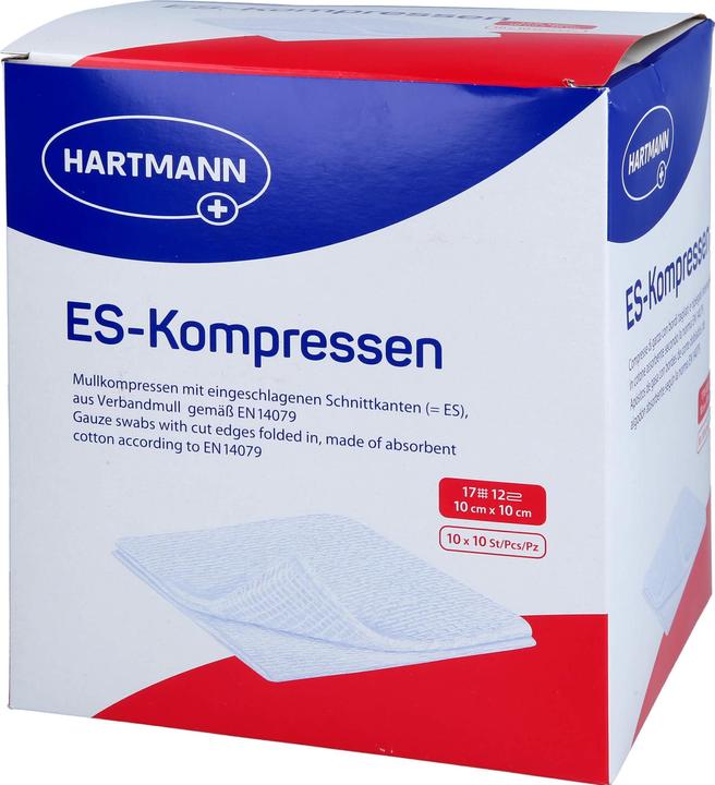 Produktbild Hartmann ES-Kompresse 10x10cm 12fach steril