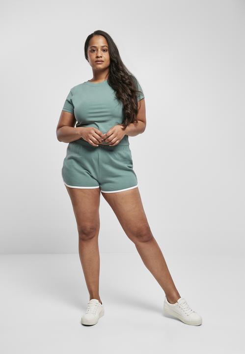 Immagine prodotto Urban Classics Maglietta da donna in jersey elasticizzato (S)