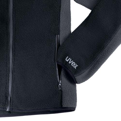 Immagine prodotto Uvex Safety Giacca in pile uvex suXXeed craft nero, grafite M (M)