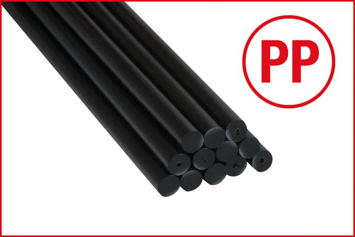 Actual product image KS Tools PP (Polypropylen) repair sticks set, 6 pcs, black