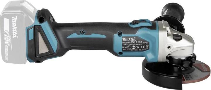 Actual product image Makita Cordless angle grinder DGA504Z (125 mm)