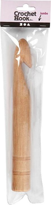 Actual product image Creativ Company Wooden crochet hook no. 30, 23 cm