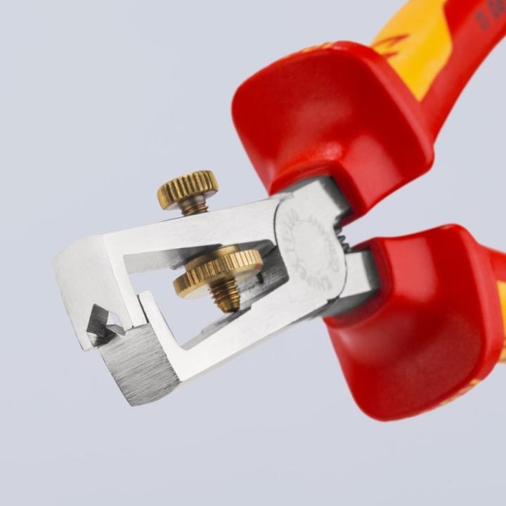 Immagine prodotto Knipex Pinze spelafili con occhiello di fissaggio 1106160TBK (165 mm)