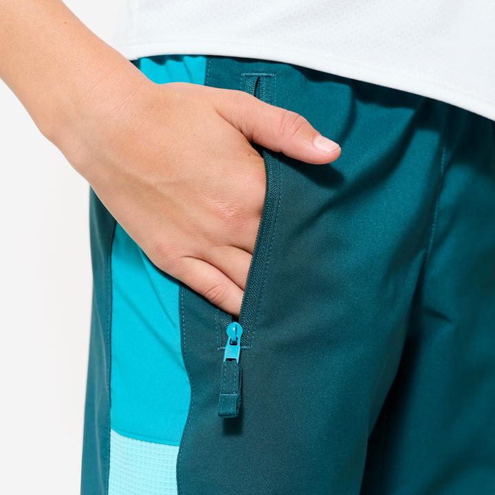 Image du produit Decathlon Short multisport respirant enfant, Vert turquoise (10, 11, 12)