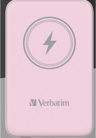 Immagine prodotto Verbatim POWER BANK 5000 ROSE (5000 mAh, 20 W, 18.50 Wh)