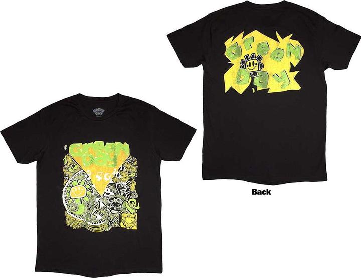 Actual product image Green Day Psychedelic Kerplunk Back Print (L)