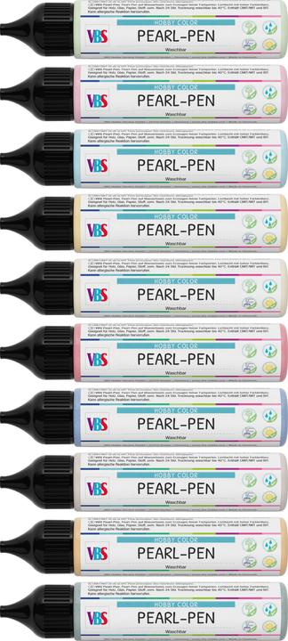 Actual product image VBS Pearl Pen (Gold, 28 ml)